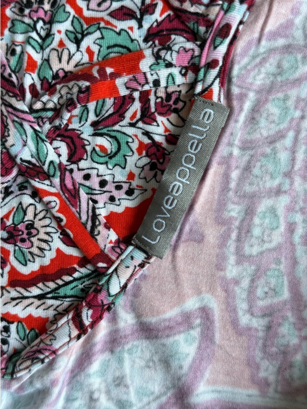 Loveappella Red Paisley Sleeveless V-Neck Boho Maxi Dress - Picture 6 of 6